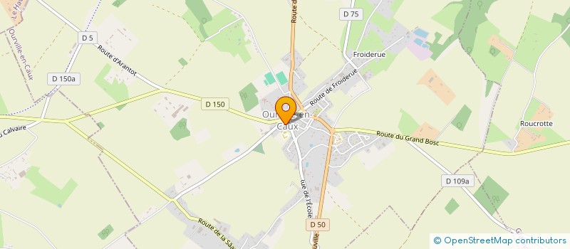 localisation de l'entreprise GAJAQ  OURVILLE-EN-CAUX