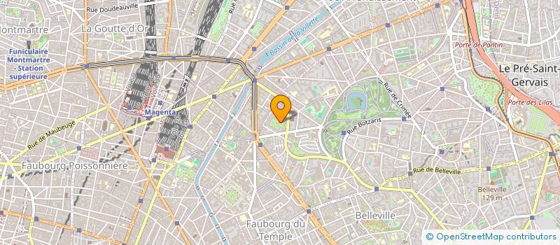 localisation de l'entreprise GAJEE  PARIS