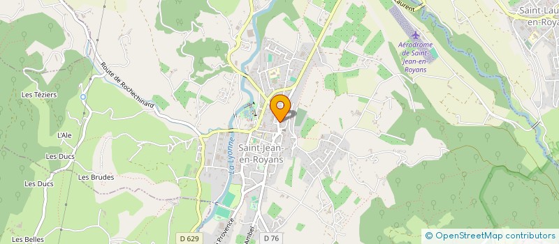 localisation de l'entreprise GAJO  SAINT-JEAN-EN-ROYANS