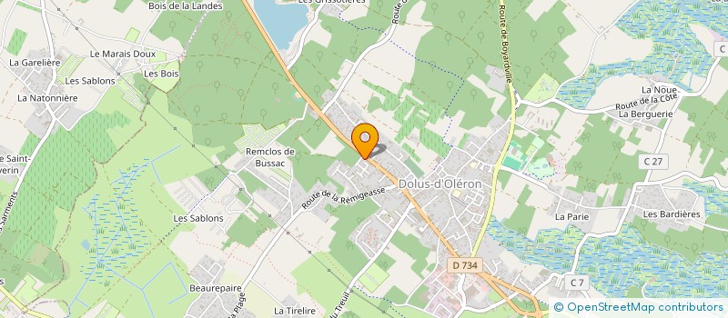 localisation de l'entreprise GAJO  DOLUS-D'OLERON