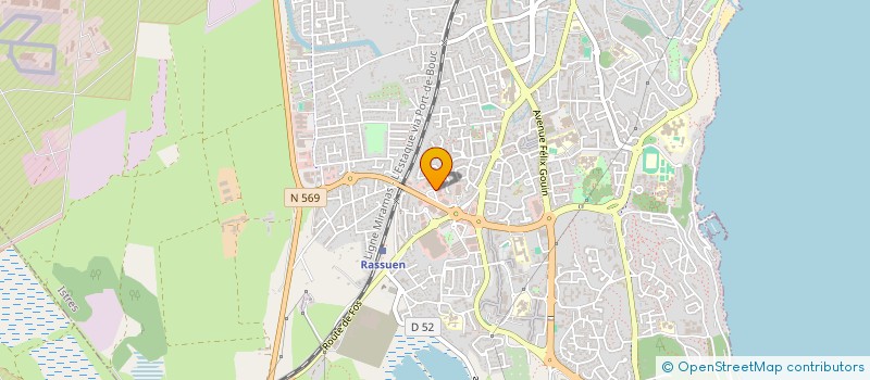 localisation de l'entreprise GAJOG  ISTRES