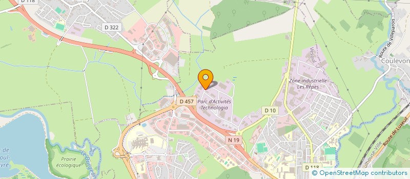 localisation de l'entreprise GAJOU à VESOUL