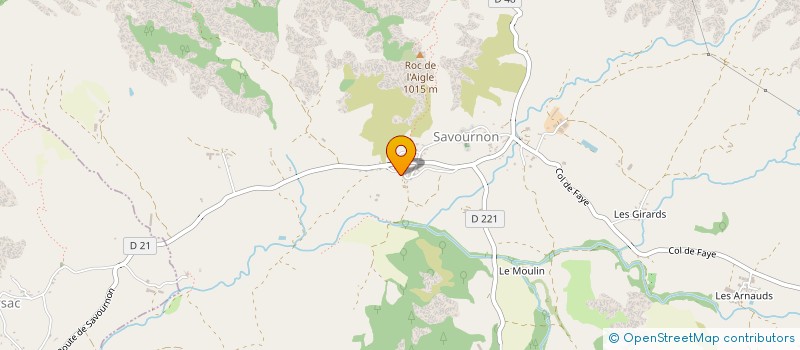 localisation de l'entreprise GAJUMACYCLO  SAVOURNON