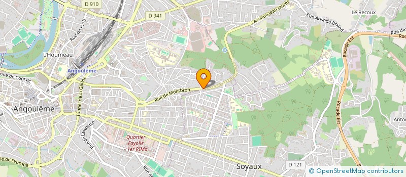 localisation de l'entreprise GAKECO à ANGOULEME