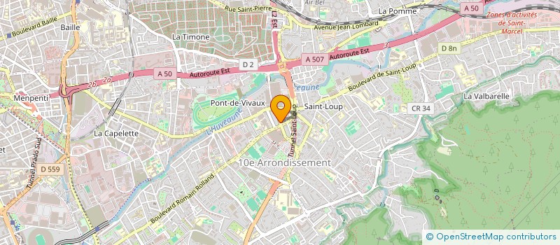 localisation de l'entreprise GAL à MARSEILLE