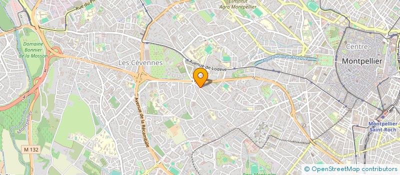 localisation de l'entreprise GAL à MONTPELLIER