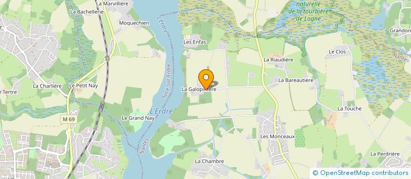 localisation de l'entreprise GAL'ANGES  CARQUEFOU