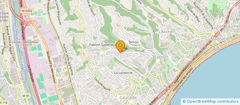 localisation de l'entreprise GAL DEHO à NICE
