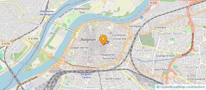 localisation de l'entreprise GAL GEO  AVIGNON