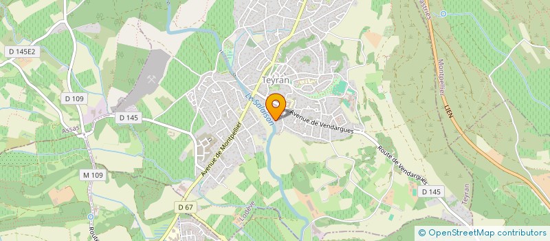 localisation de l'entreprise GAL GYM ANIMATION  TEYRAN