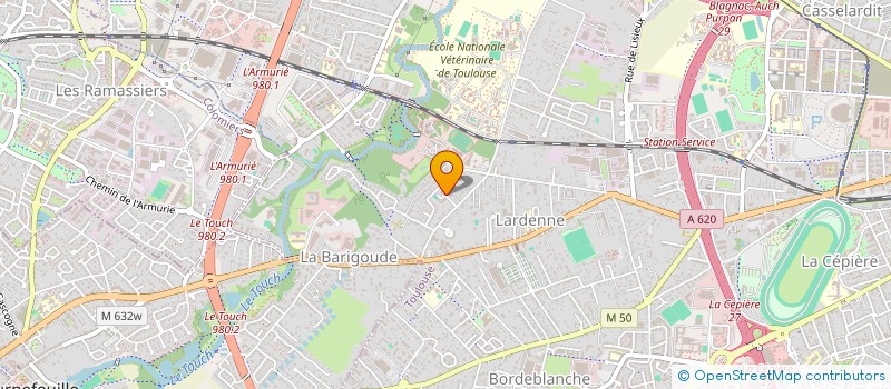 localisation de l'entreprise GAL'IMMO à TOULOUSE