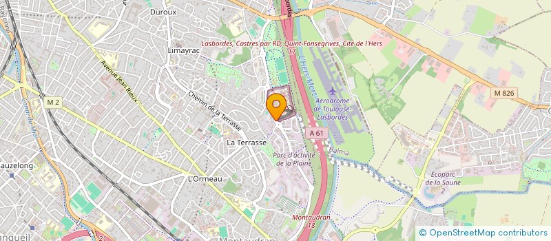 localisation de l'entreprise GALA  TOULOUSE
