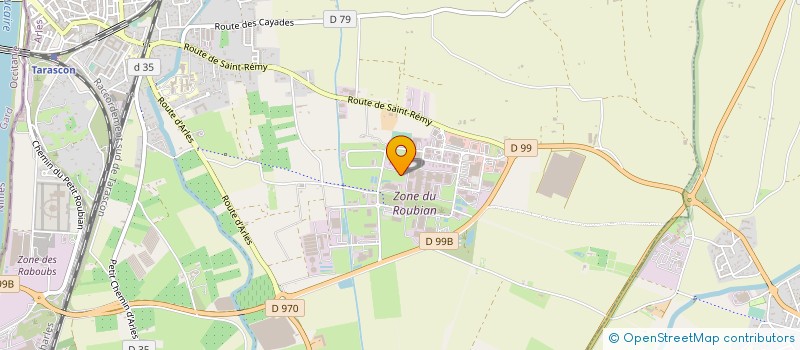 localisation de l'entreprise GALA  TARASCON