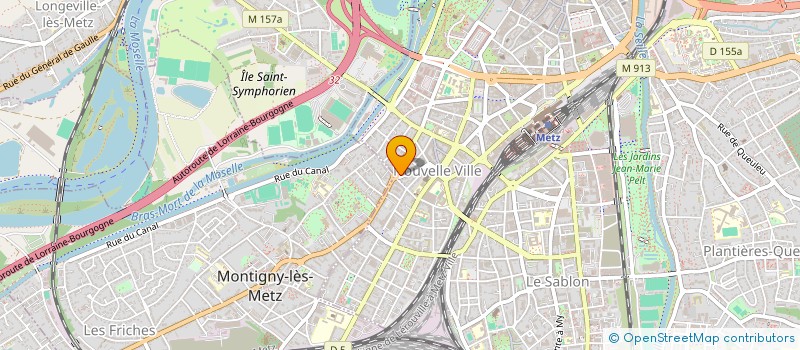 localisation de l'entreprise GALA  METZ