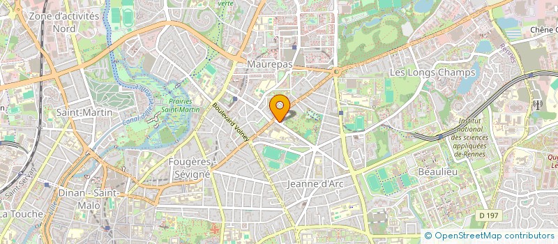 localisation de l'entreprise GALA  RENNES