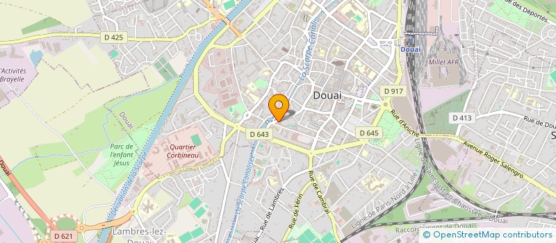 localisation de l'entreprise GALA IMT LILLE DOUAI & INGHENIA 2019 à DOUAI