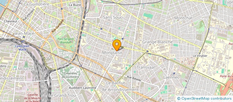 localisation de l'entreprise GALA INSEEC LYON 2012  LYON