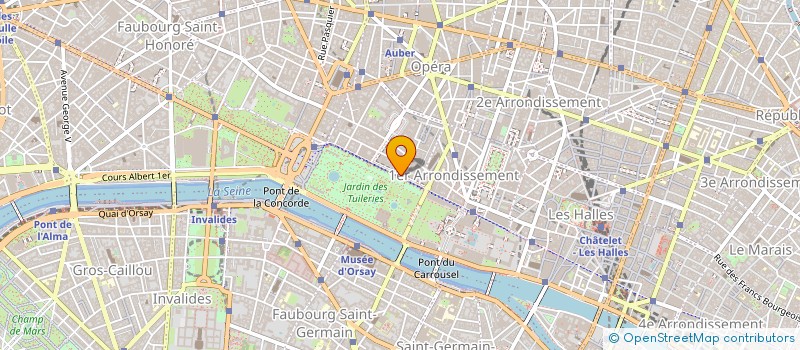 localisation de l'entreprise GALA PARFUMS à PARIS