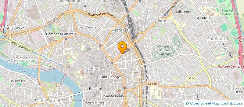 localisation de l'entreprise GALA PARTICIPATIONS  TOULOUSE