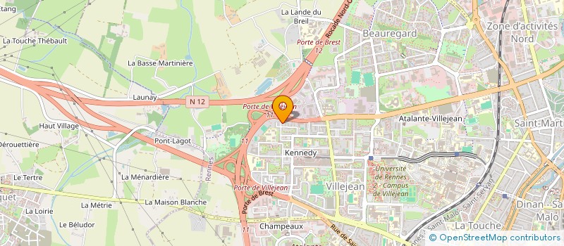 localisation de l'entreprise GALAAD  RENNES