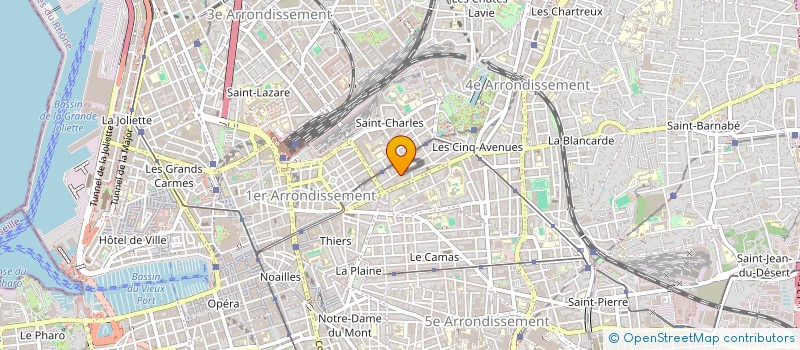 localisation de l'entreprise GALAAD à MARSEILLE