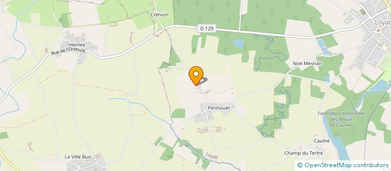 localisation de l'entreprise GALAAD AGRI  LOYAT