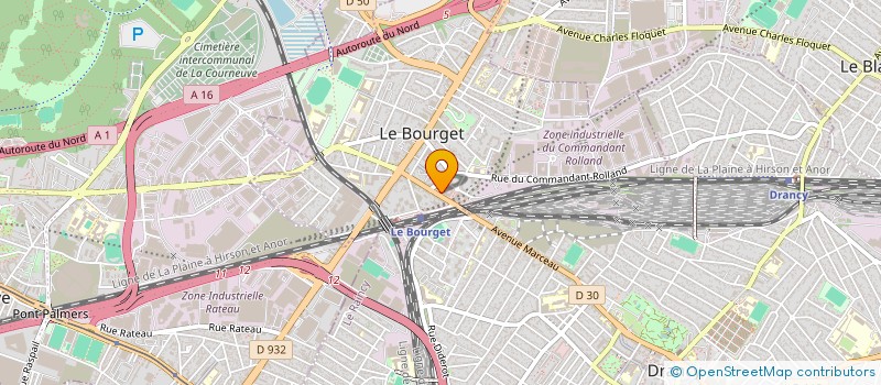 localisation de l'entreprise GALAAD AUTONOMIE à LE BOURGET