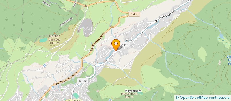 localisation de l'entreprise GALAB  LA BRESSE