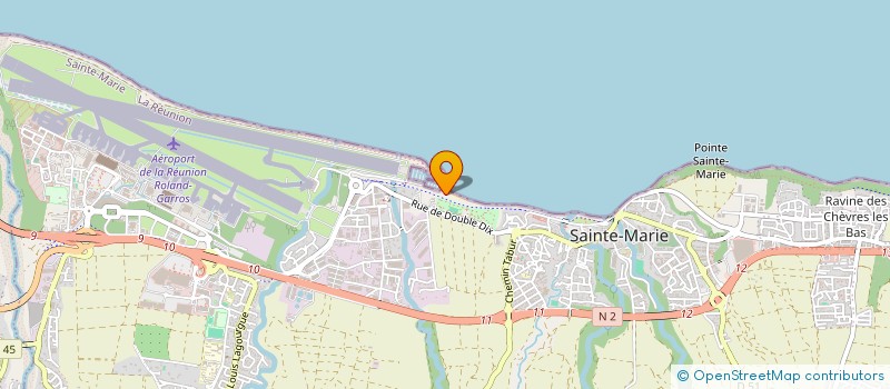 localisation de l'entreprise GALABE  SAINTE-MARIE