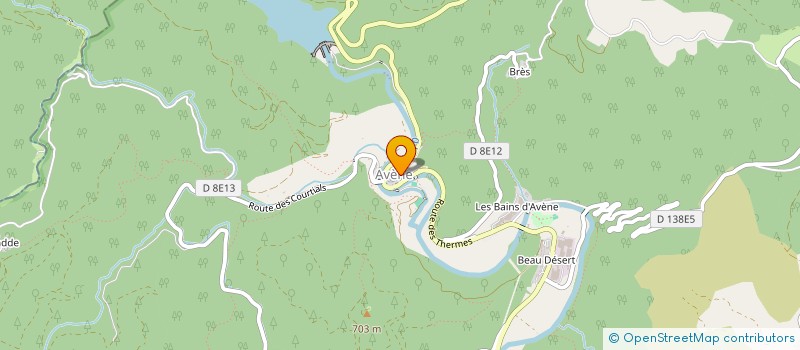 localisation de l'entreprise GALABRUN à AVENE
