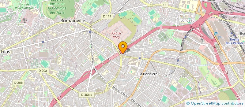 localisation de l'entreprise GALACTIC'S TRANSPORT COMPANY  NOISY-LE-SEC