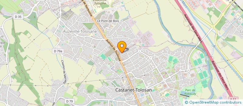localisation de l'entreprise GALADEREVES à CASTANET-TOLOSAN
