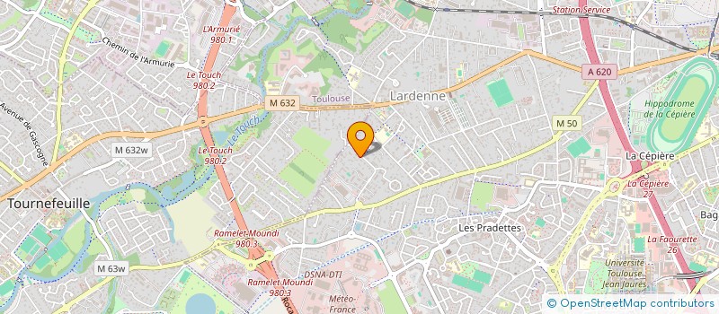 localisation de l'entreprise GALADI  TOULOUSE