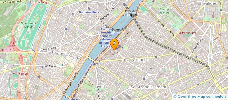 localisation de l'entreprise GALAI  PARIS