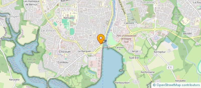 localisation de l'entreprise GALAIS  VANNES