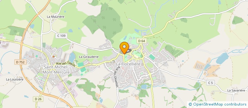 localisation de l'entreprise GALAIS RAPHAEL  SEVREMONT