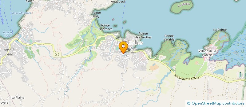 localisation de l'entreprise GALALEY à LES TROIS-ILETS