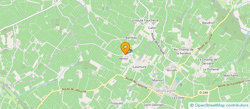 localisation de l'entreprise GALAMINE  MONTAGNE