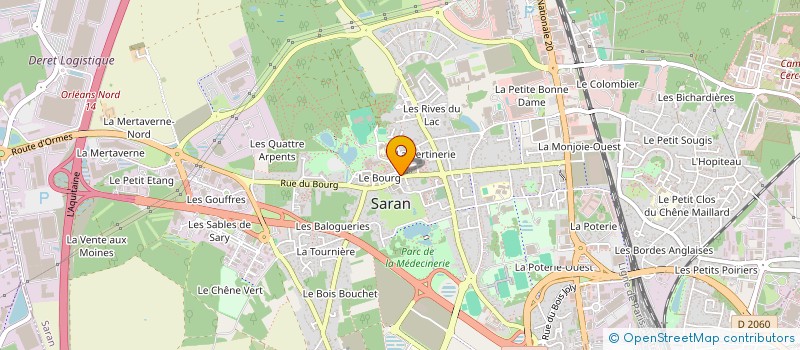 localisation de l'entreprise GALAMONT DEPANNAGE SARL à SARAN