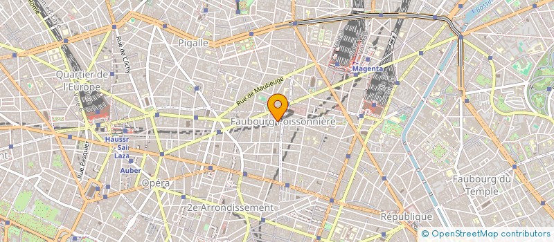 localisation de l'entreprise GALANO FREDERIC ET CATHERINE  PARIS 09