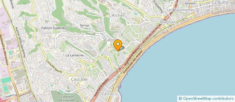localisation de l'entreprise GALANT DE BARLA à NICE