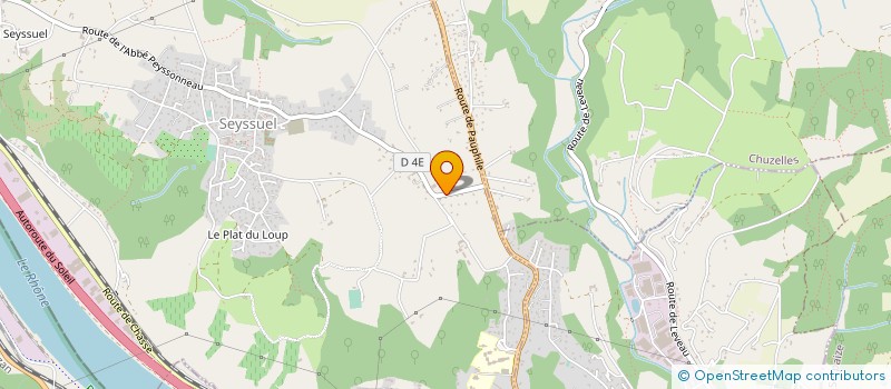 localisation de l'entreprise GALANTE ENERGIES  SEYSSUEL