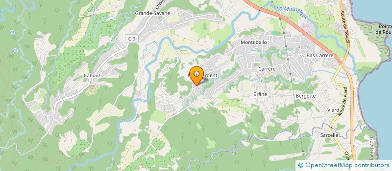 localisation de l'entreprise GALANTE LOCATION  PETIT-BOURG