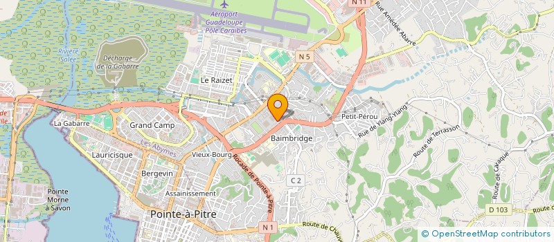 localisation de l'entreprise GALANTE RENT SERVICES à LES ABYMES