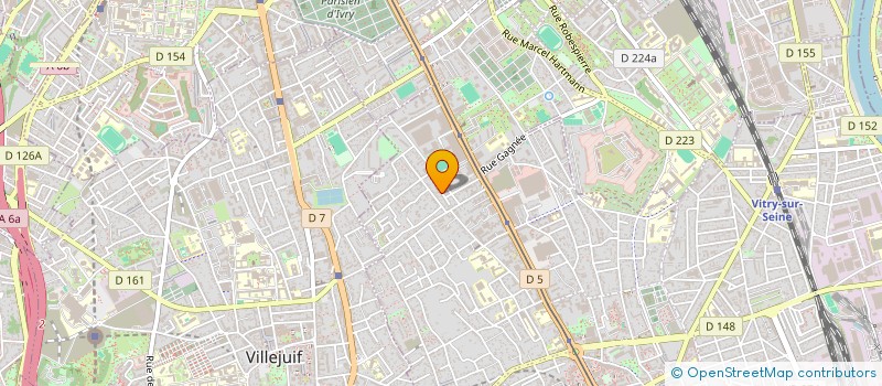 localisation de l'entreprise GALANTS DE NUIT à VITRY-SUR-SEINE