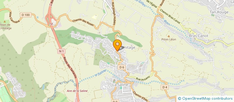 localisation de l'entreprise GALAOR  SAINT-PAUL