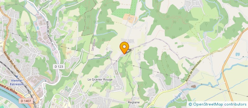 localisation de l'entreprise GALAPAGOS  VIENNE