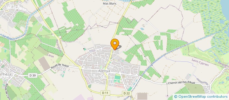 localisation de l'entreprise GALAPAGOS  ALENYA