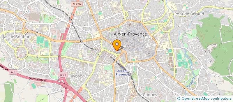localisation de l'entreprise GALAPI  AIX-EN-PROVENCE