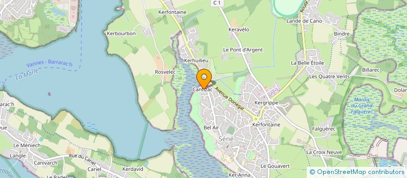 localisation de l'entreprise GALAQ  SENE